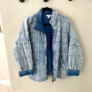 Quilted Zip Up Jacket